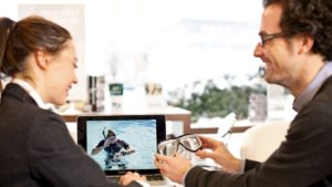 office in optic firm